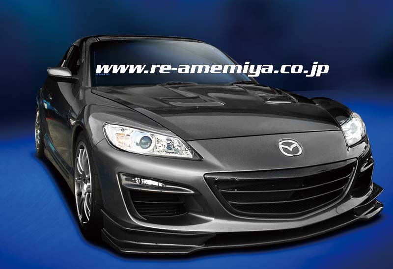 RX8 after RS FRONT SKIRT CARBON – REAMEMIYA