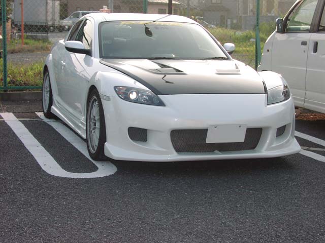 RX-8 before AD Eight FACER Ver.2 No fog