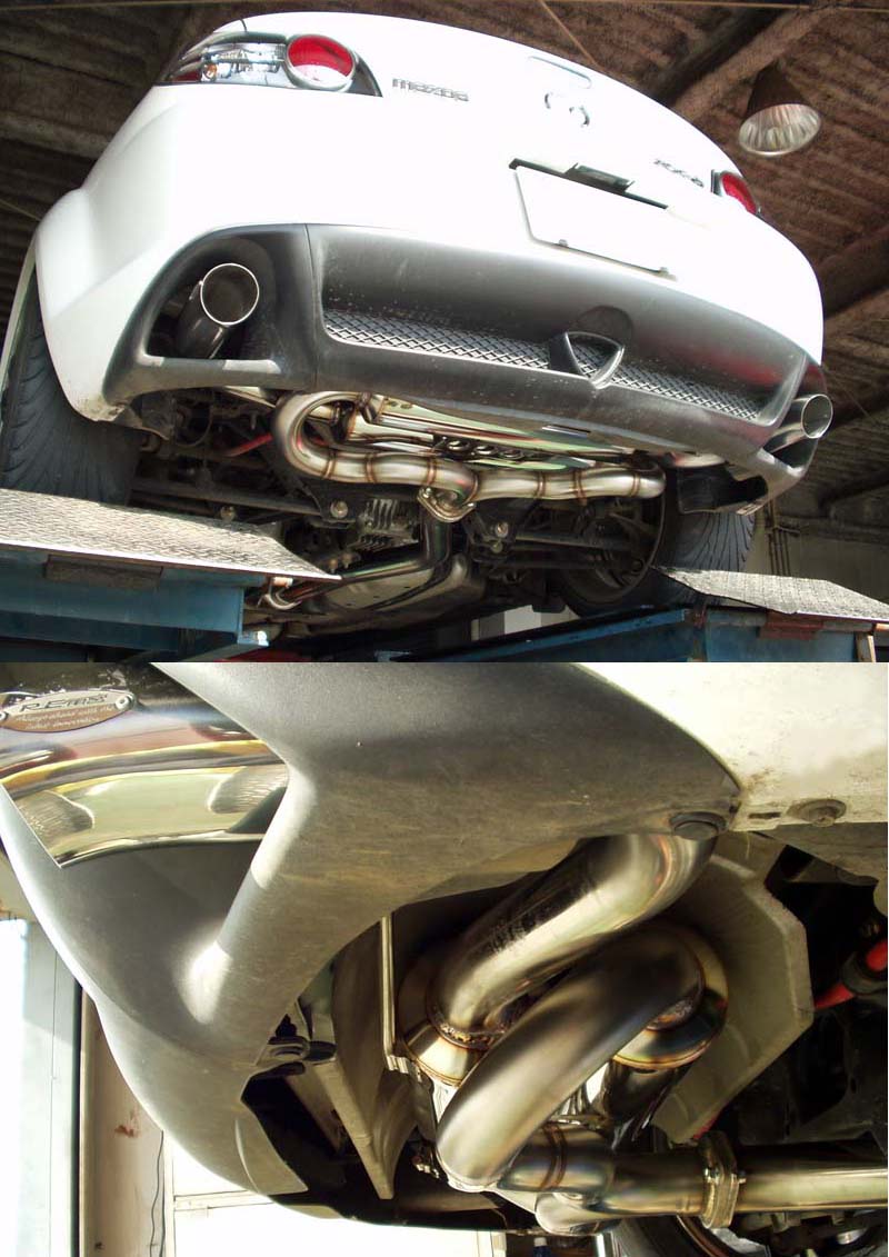 RX-8 SUPER DolphinTail Mufiler before