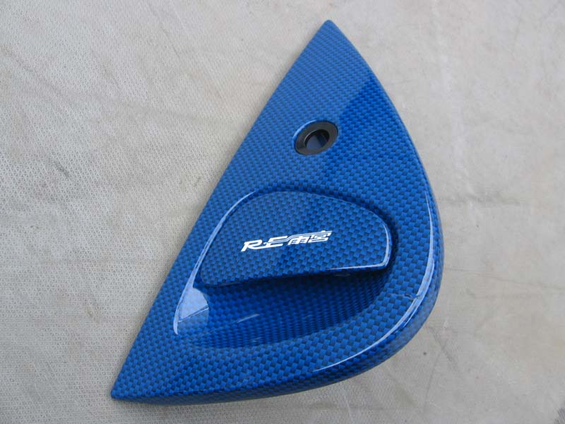 FD3S CARBON LOOK OUTER HANDLE BLUE