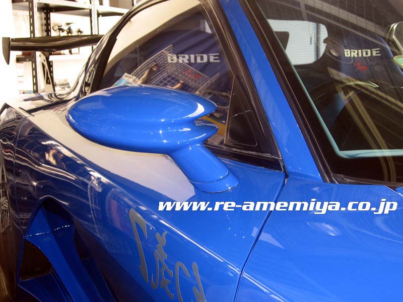 FD3S SUPER GReddyIII DOOR MIRROR FRP 純正下取V