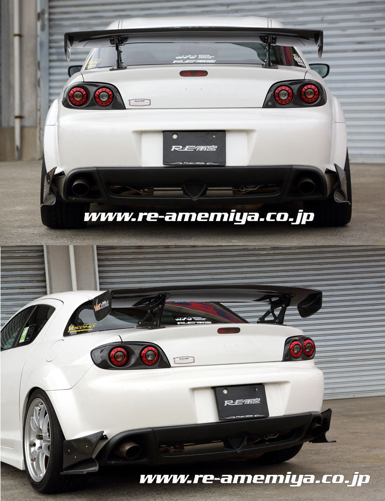 RX8 Befor REAR LED TAIL LAMP FINISHER CF