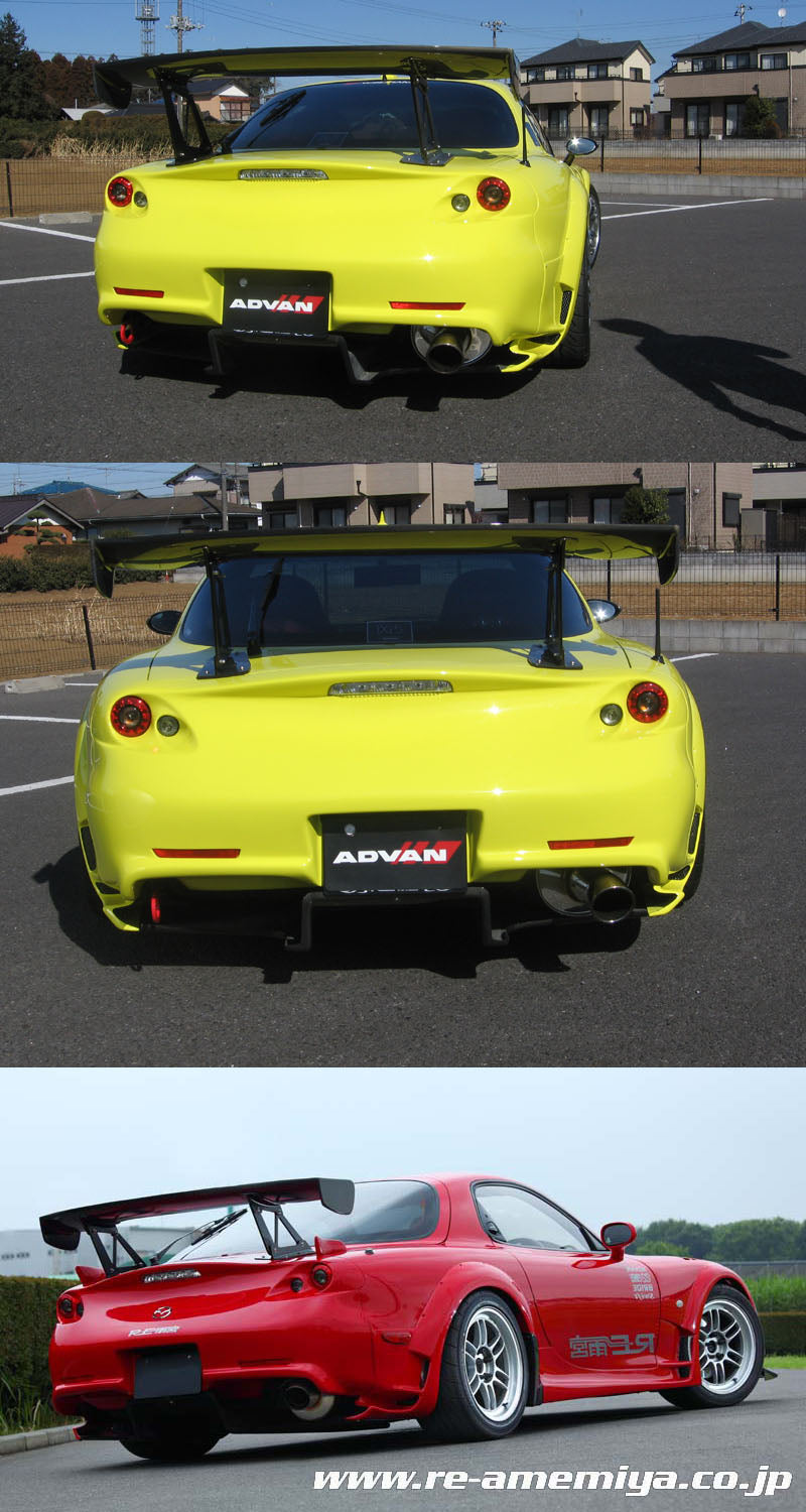 FD3S SUPER GReddy3 REAR BUMPER NOMALGATE – REAMEMIYA