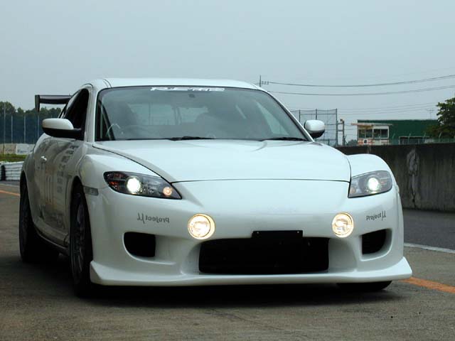 RX-8 before AD with Eight FACER fog